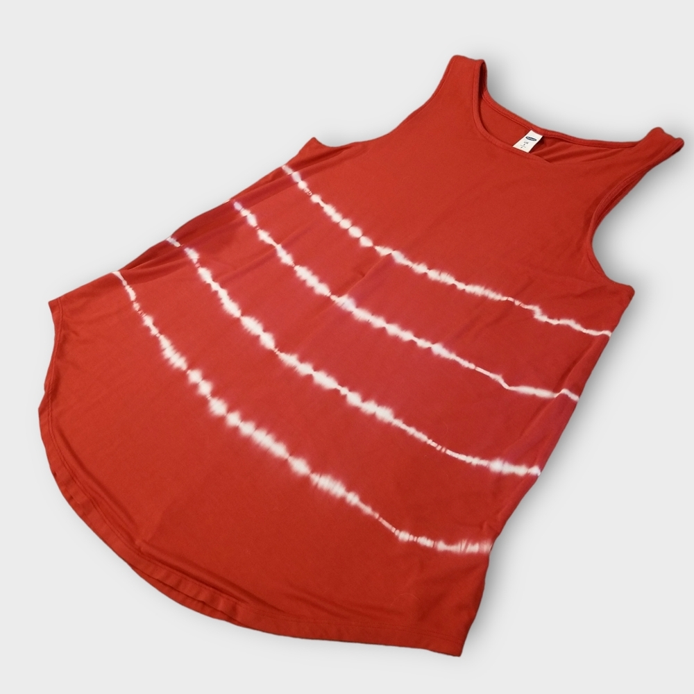 Old Navy Luxe Tie-Dye Swing Tank, Small